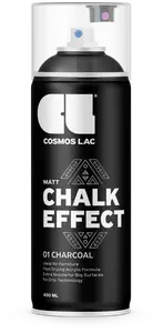 Cosmos Lac Spray Chalk Effekt - CHARCOAL
