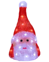 Jultomte akryl - 28 cm 