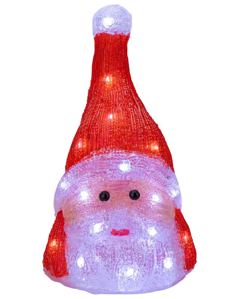 Jultomte akryl - 28 cm 