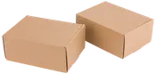Postæske 22,2 x 16,2 x 9,2 cm 2-pak