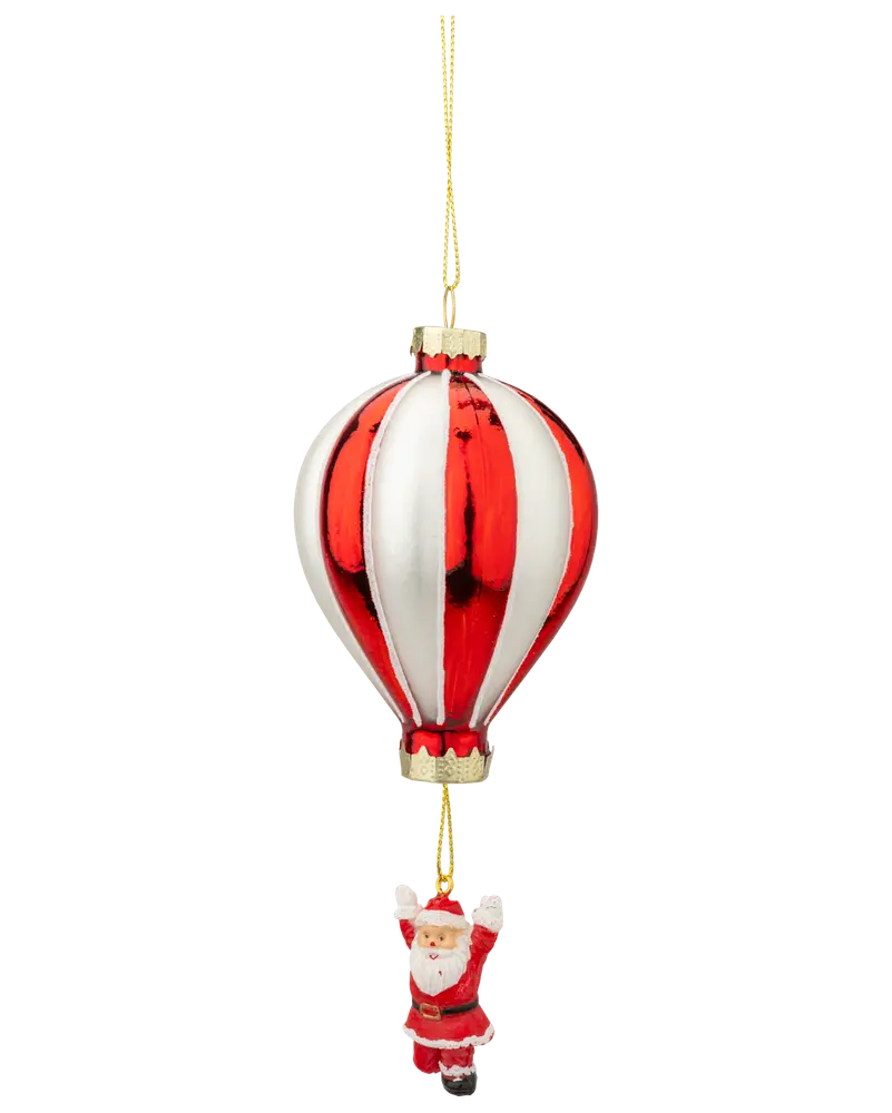 Julgranskulor Glas Luftballon 2 st