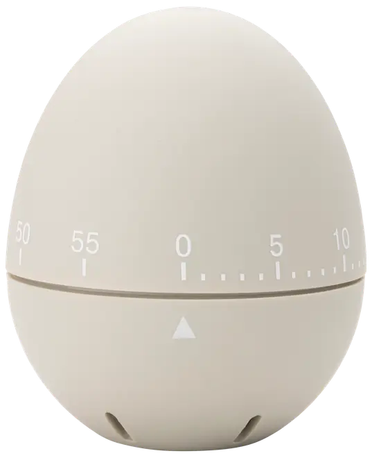 Minutur æggeformet - assorterede farver