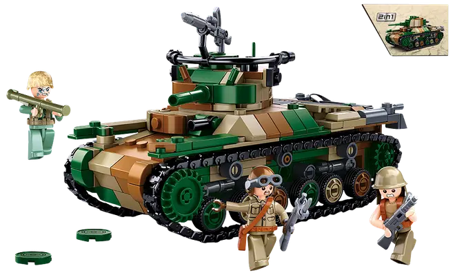 Sluban Army Medium tank M38-B1107 - 563 dele