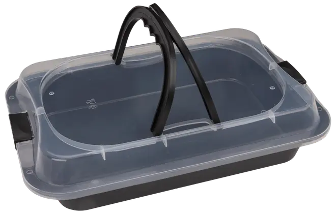 Ugnsform med lock 36,5 x 24,5 cm 