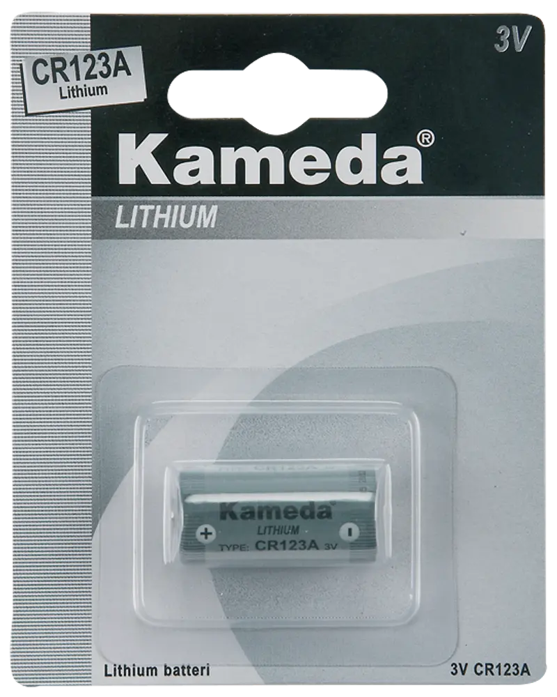 Kameda Lithium batteri - CR123