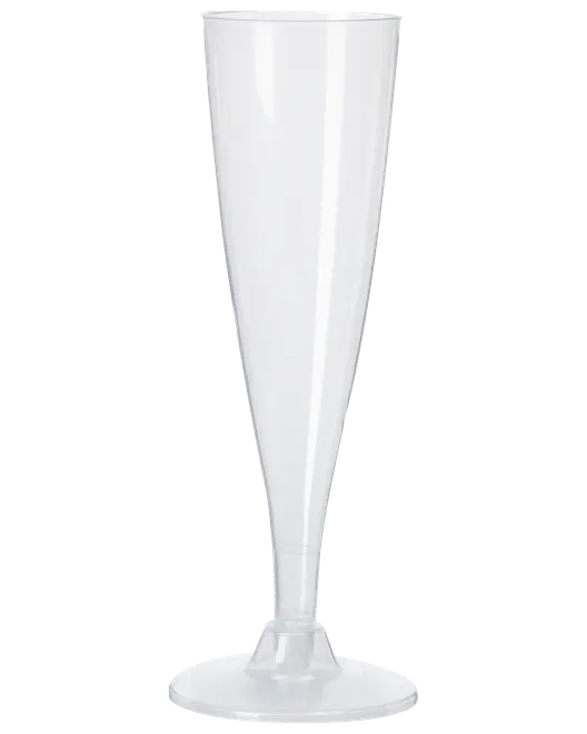 Champagneglas 13 cl återanvändbara 4-pack