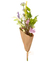 Buket kunstige blomster - lilla