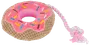 DanPet Hundelegetøj donut med reb