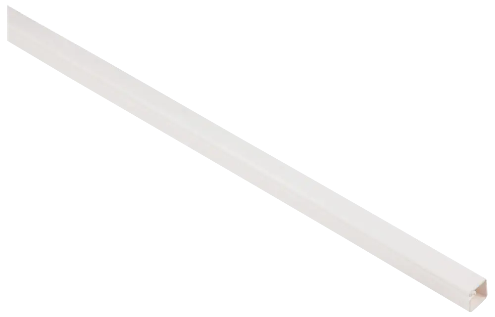 KABELKANAL 10X10 MM 2 M HVID