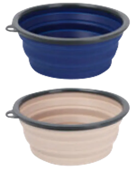 Campingskål foldbar