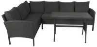 LIMASSOL Havemøbelsæt - Sort