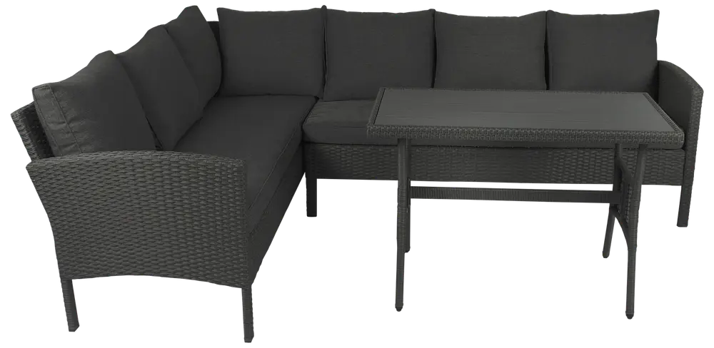 LIMASSOL Havemøbelsæt - Sort