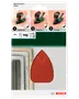 Bosch slippapper 95 x 135 mm K80-180 - 6 st.