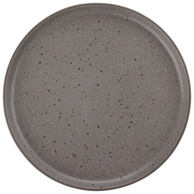 SJÖBO Tallerken stentøj Ø26 cm - brun