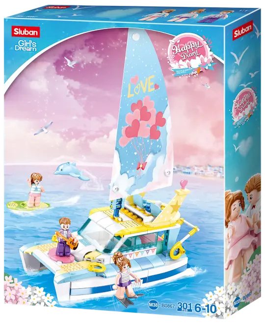 Sluban Girls Dream Yacht M38-B0867 - 301 dele