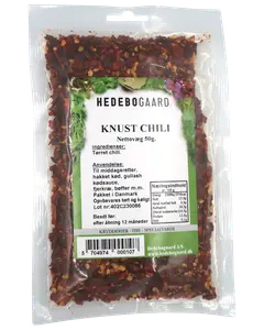 Hedebogaard Krydderi - Chili knust 50 g