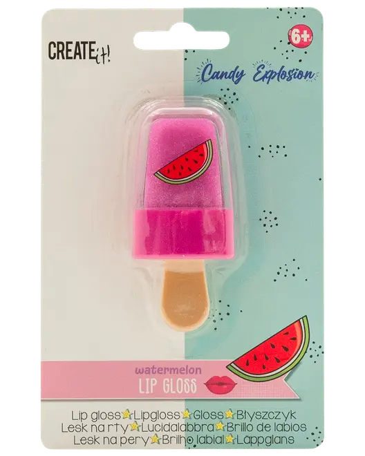 CREATEit Lipgloss ispind - assorterede dufte