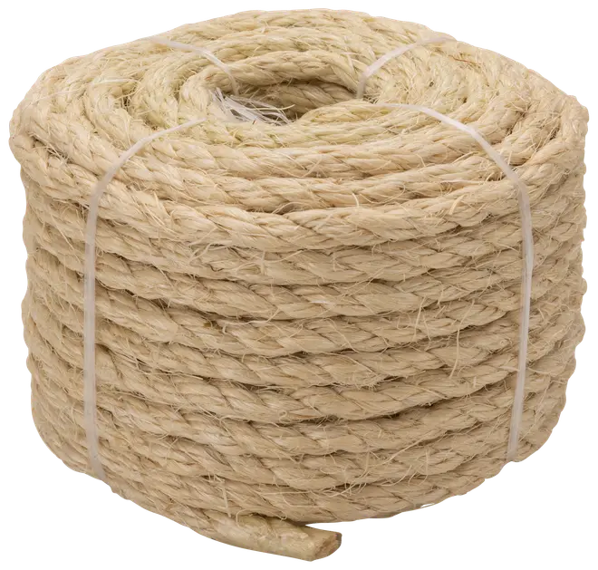 Sisalrep treslaget 8 mm 20 m