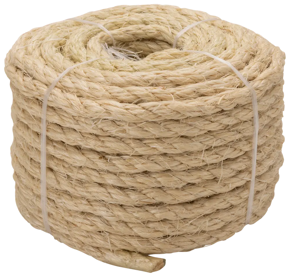 Sisalrep treslaget 8 mm 20 m