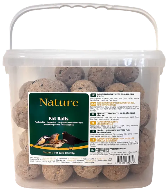 Mejsebolde uden net 50-pak