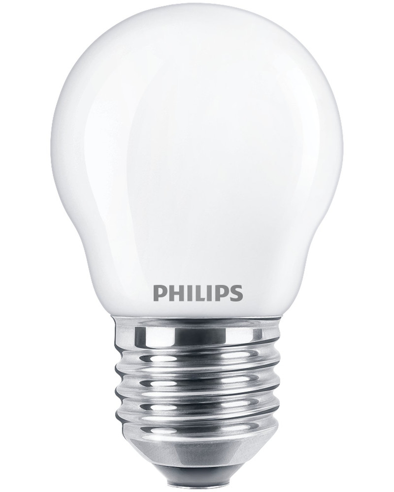 PHILIPS LED klotlampa 2,2W E27 A60 2-pack