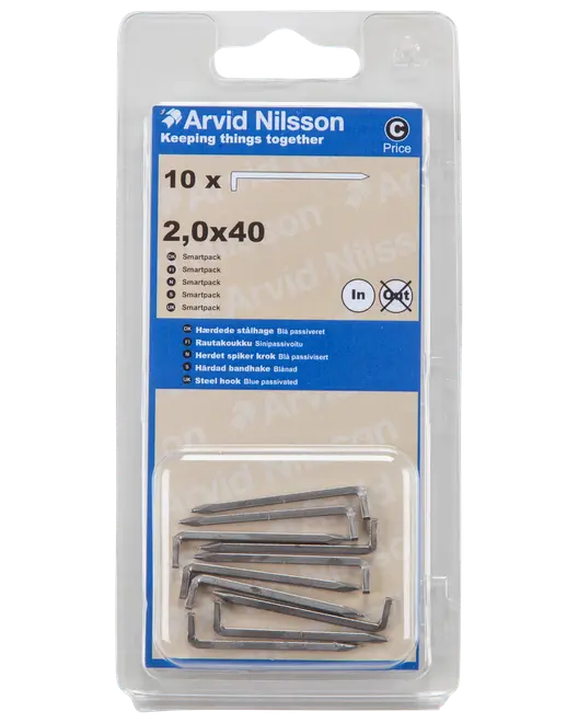 BANDHAKE BLÅ HÄRDAD 2,0X40