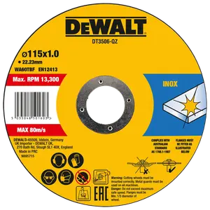 Dewalt kapskiva 115 mm 10-pack