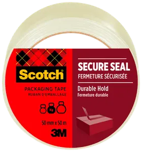 Scotch® Secure Seal pakketape 50 mm x 50 meter