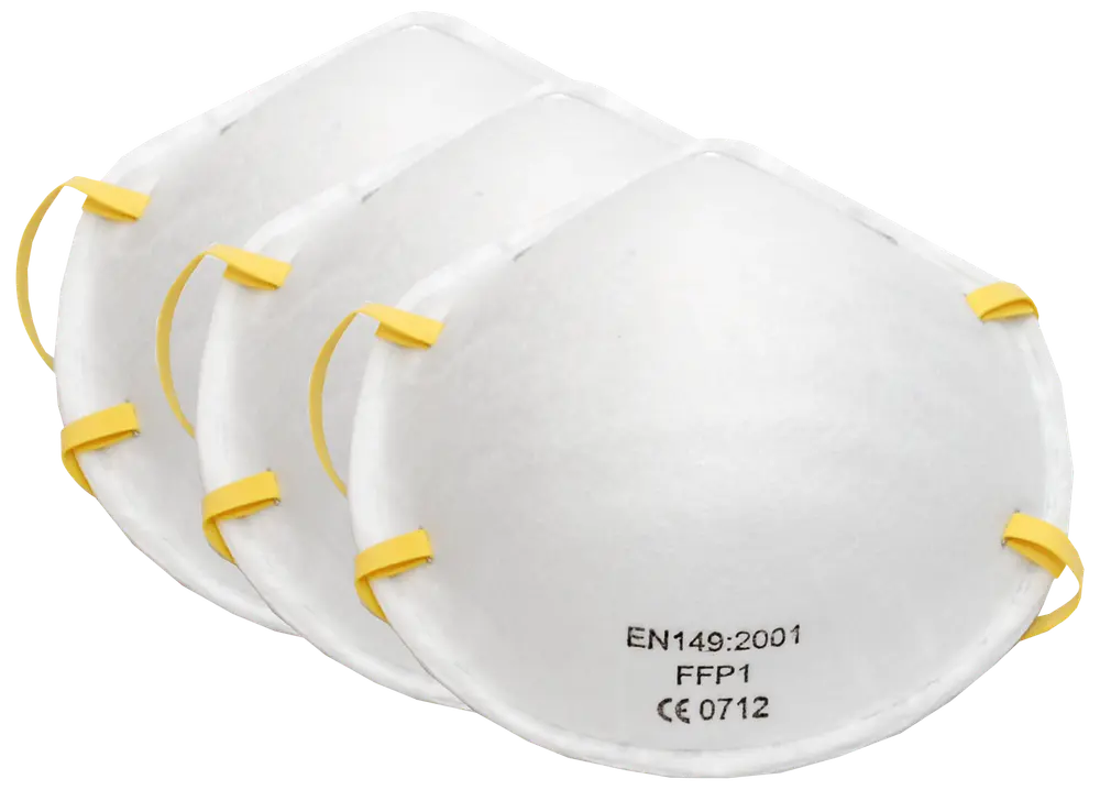 Støvmaske FFP1 - 3-pak