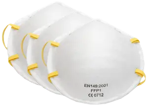 Støvmaske FFP1 - 3-pak