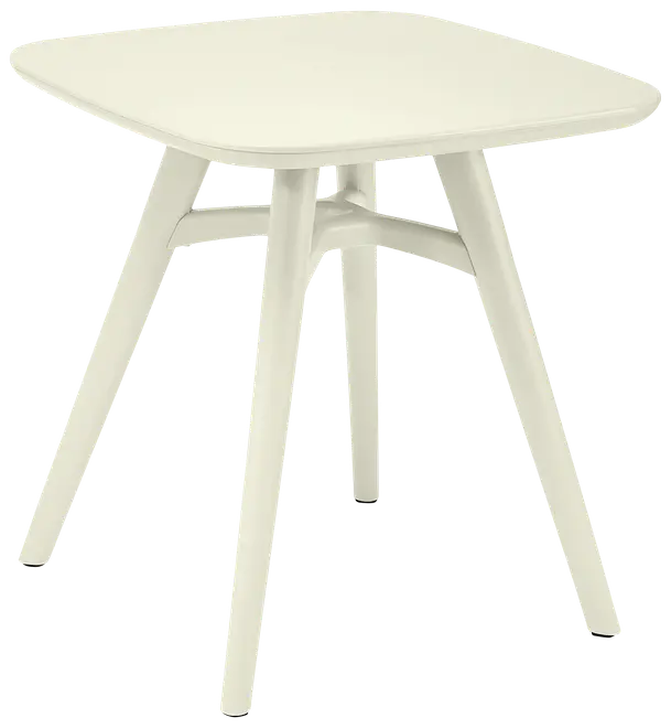 Cafébord 71 x 71 cm - vit