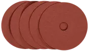 Fiberslibeskive Ø125 mm K100 5-pak