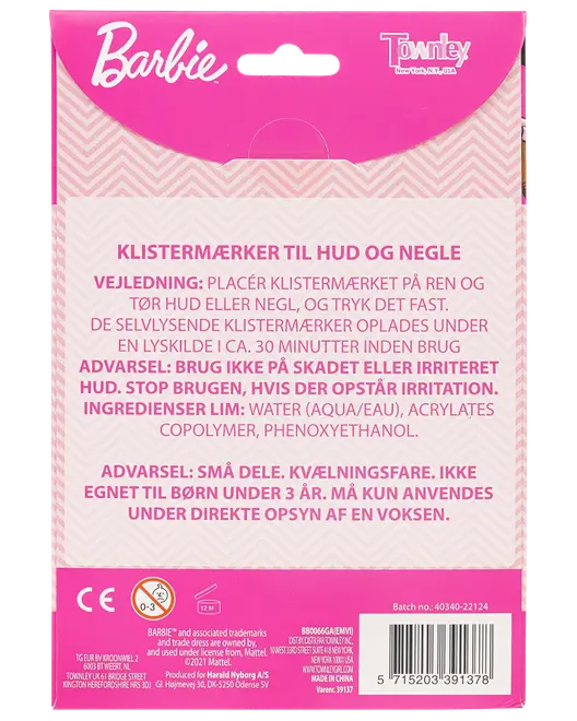Klistermærker til hud og negle