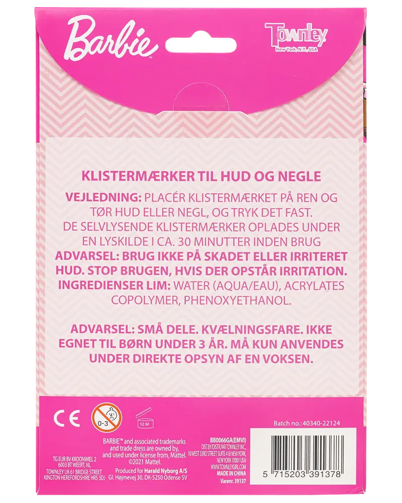 Klistermærker til hud og negle