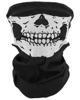 Halloween halsduk skelett