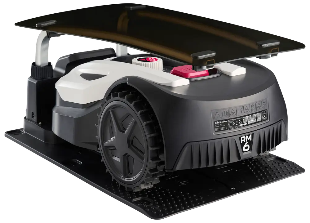 Garage för robotgräsklippare