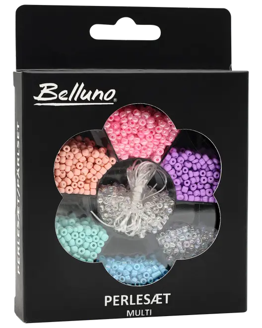 Pärlset - flerfärgat