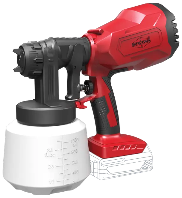 Mitsutomo färgspruta 18 V