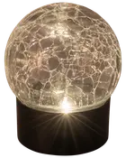 Solcellslampa glas 8 cm