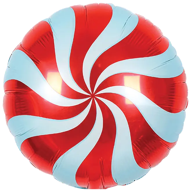 Folieballon 33 cm - Rød bolsje