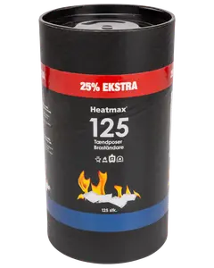 Heatmax Optænding - Tændposer - 125 stk.