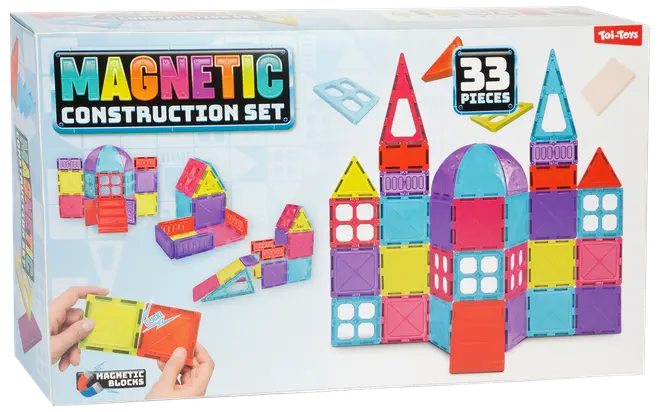 Magnetic Construction - 33 delar