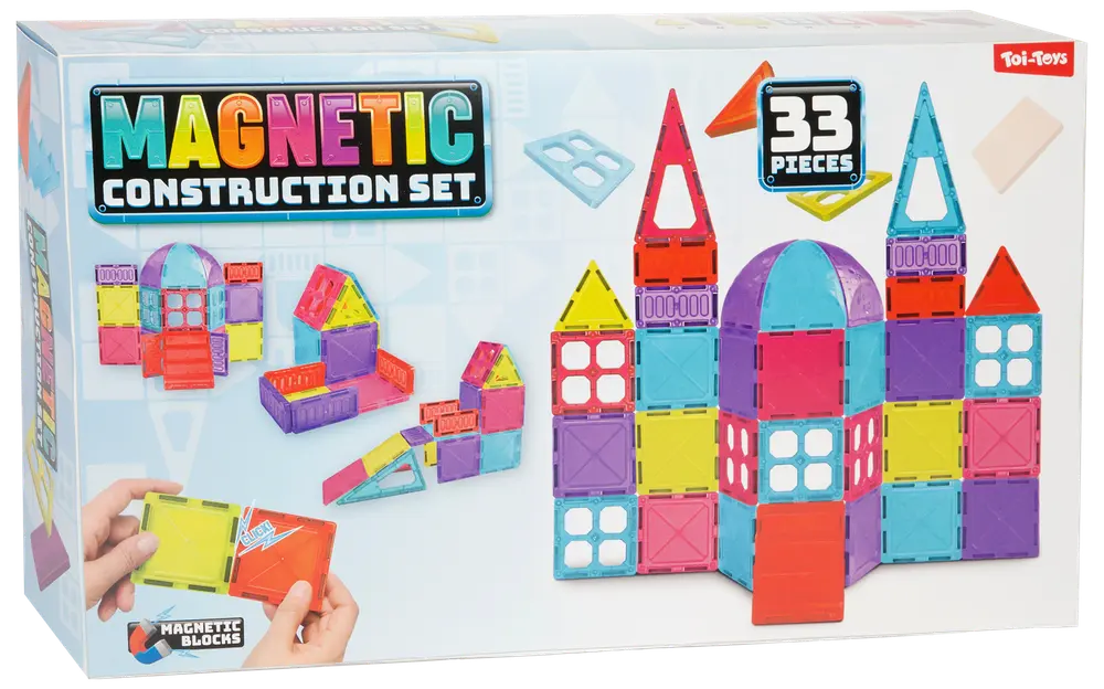 Magnetic Construction - 33 delar