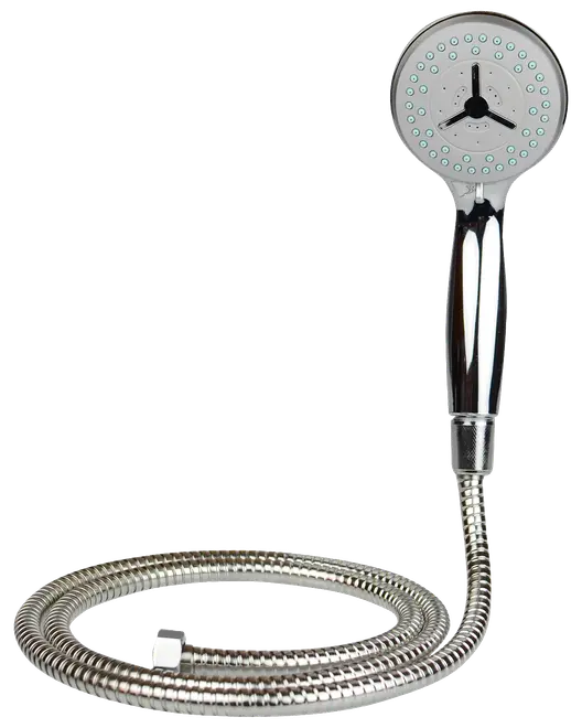 Brusehoved og slange 3 stråletyper