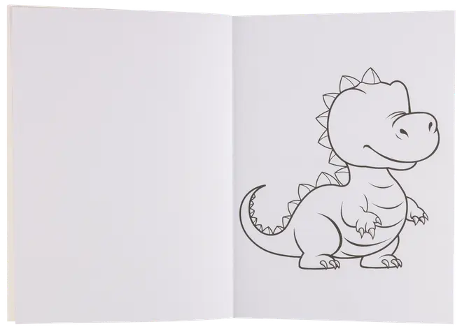 Målarbok med klistermärken 