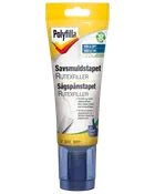 Polyfilla savsmuldstapet rutexfiller i gul tube, til reparation af huller og revner i savsmuldstapet. Til indendørs brug, nem påføring med medfølgende applikator.
