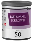 Dør og panel Glans 50 hvid - 0,75 liter