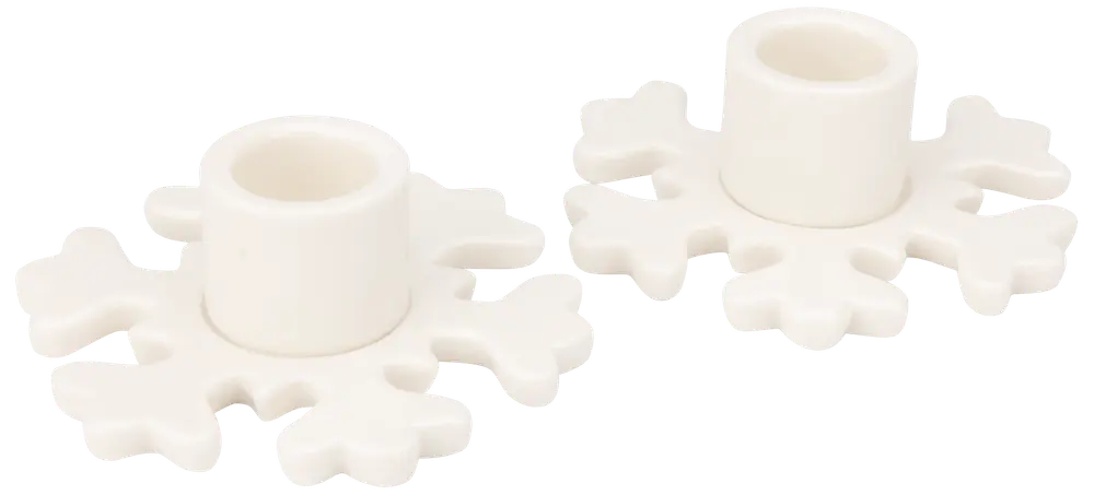 Ljusstake Snöflinga 2-pack
