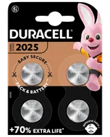 DURACELL Batteri CR2025 4-pak