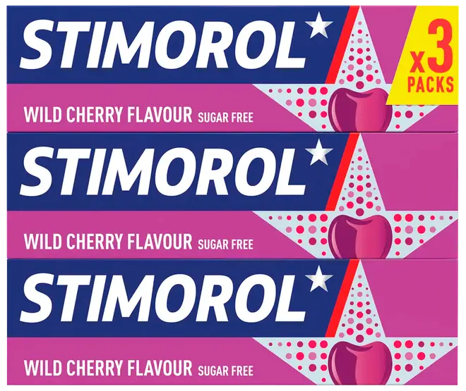 Stimorol Wild cherry 3-pak